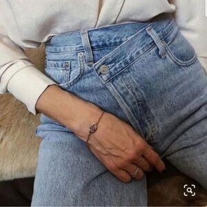Agolde Criss Cross Upsized Jean - 27 - Suburbia - EUC
